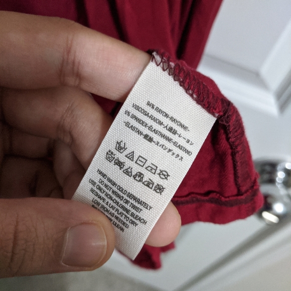 We the Free Red Jacqueline Swing Tunic Dress XS - Picture 3 of 6